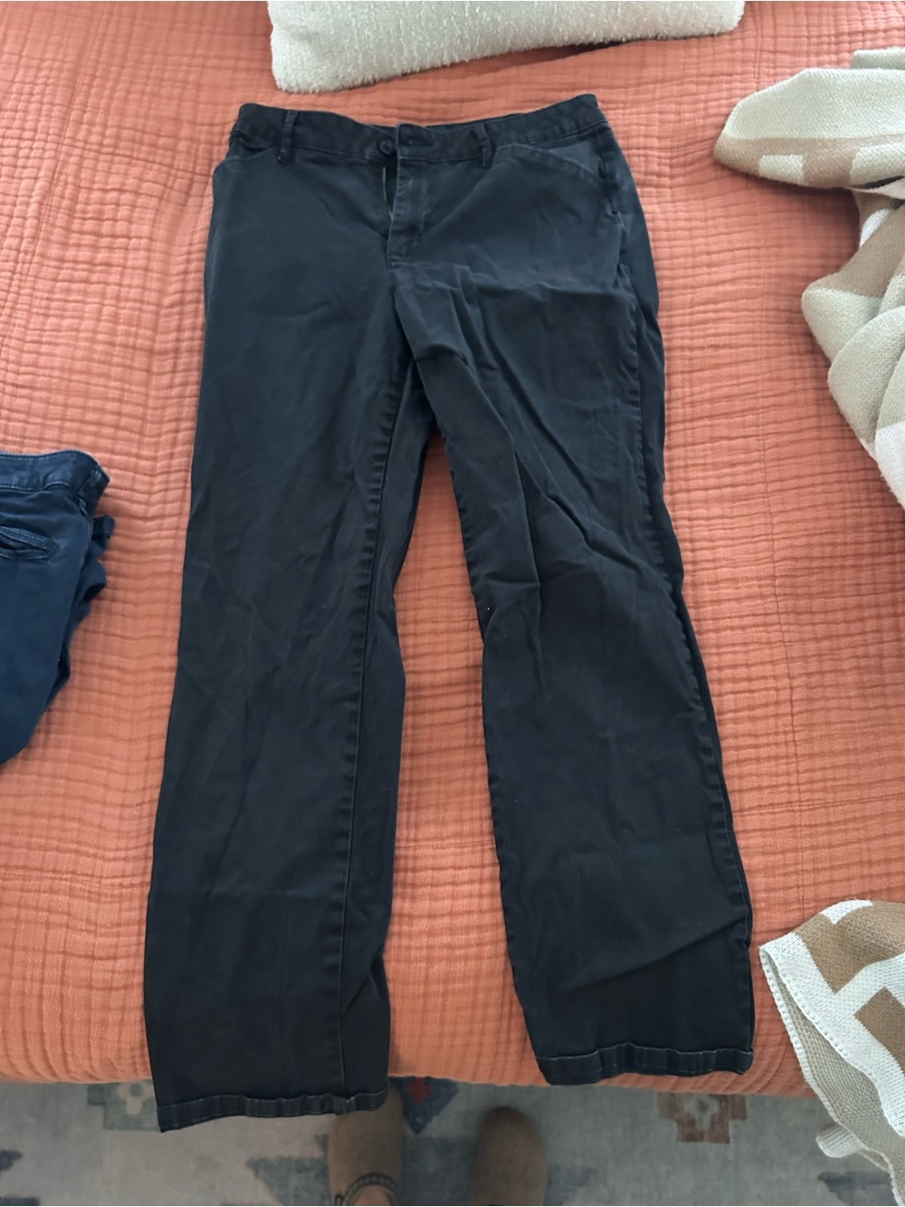 Lee Black Women's Straight-Leg Pants